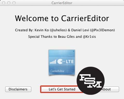 Carriereditor carrier editor for mac